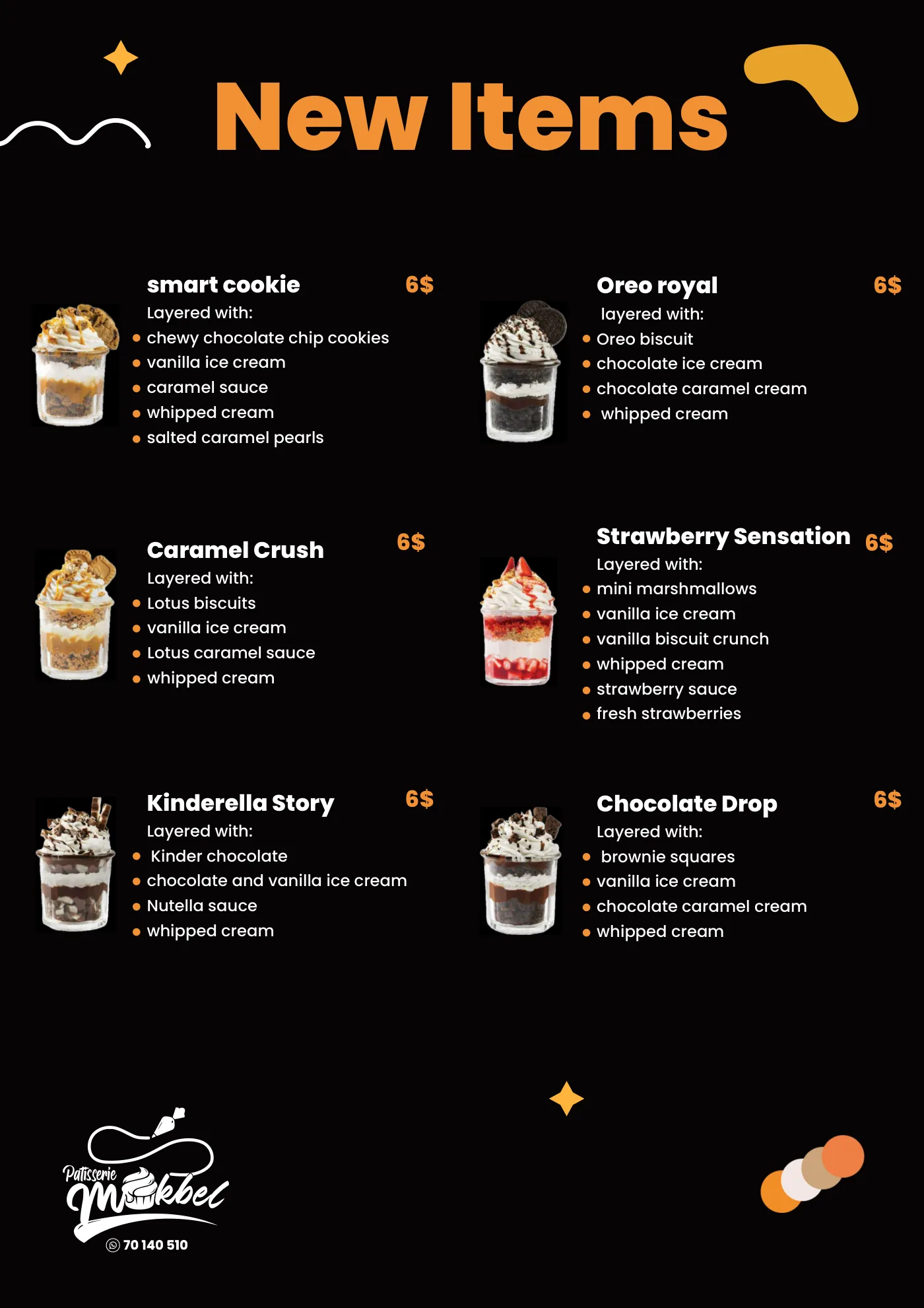Menu page 2