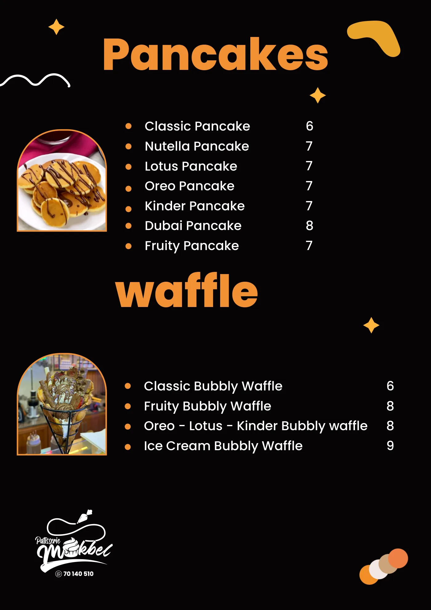 Menu page 10