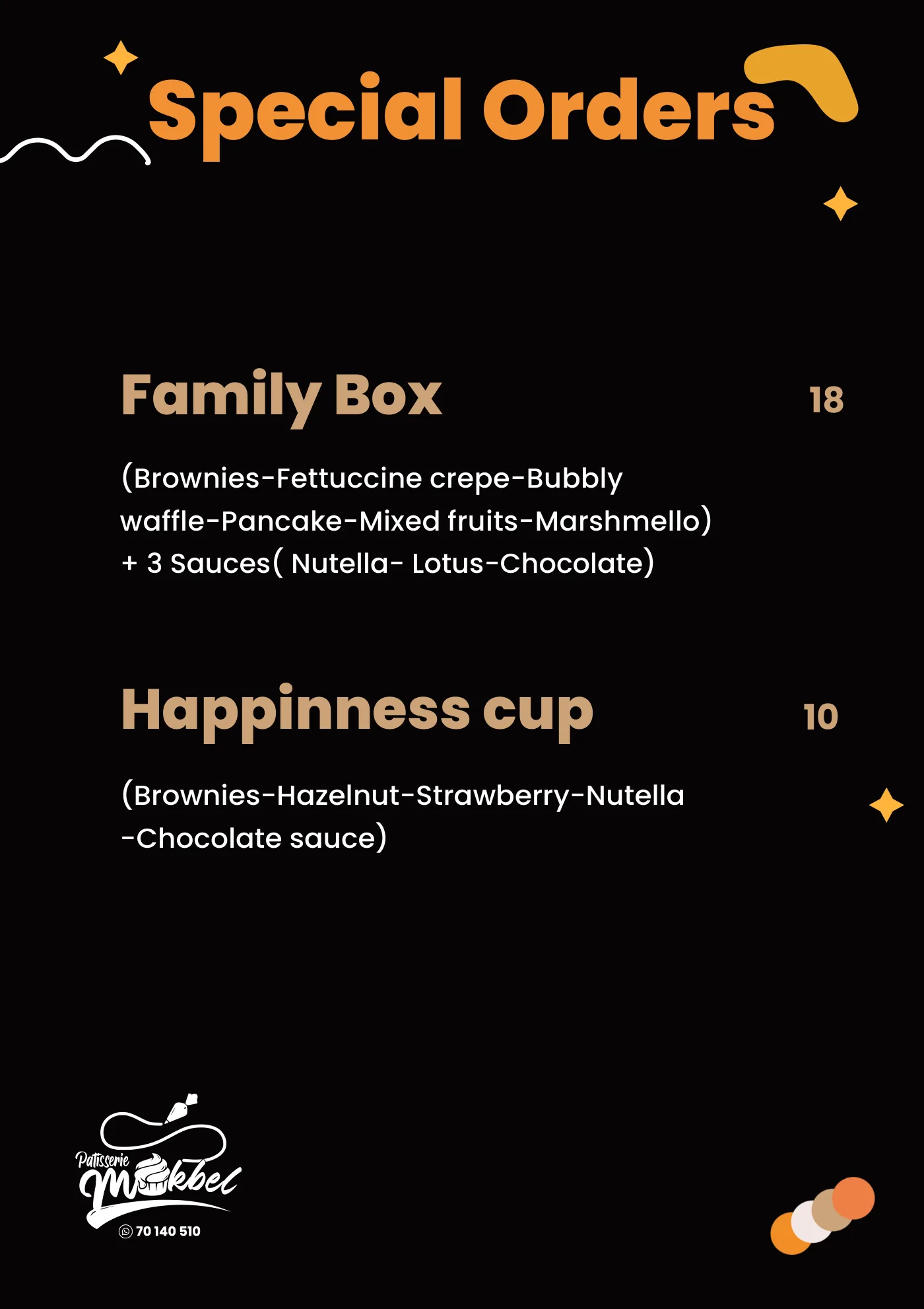 Menu page 11